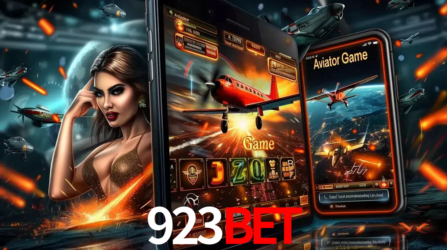 Mulher estilosa cercada por telas que exibem a jogabilidade do Aviator, capturando a intensidade e a estratégia deste popular crash game oferecido pelo 923bet.